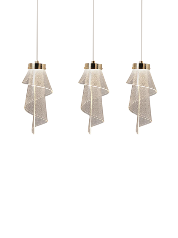 Nordic Sleek - Minimalist LED Chandelier