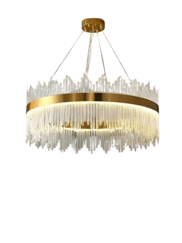Crystal Elegance - Postmodern LED Pendant Chandelier