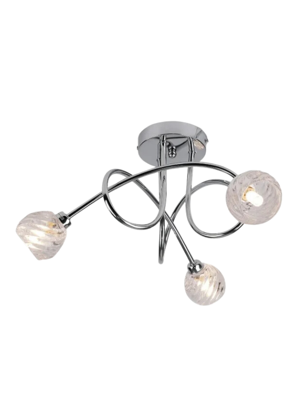 Contemporary Aisle Glow - Modern LED Ceiling Chandelier