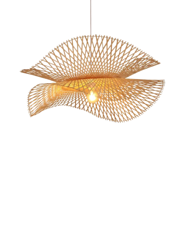 Bamboo Zen - Asian Style Handmade Pendant Light