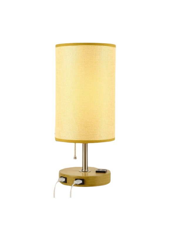 ChargeLamp - Modern Table Lamp with Dual USB Ports