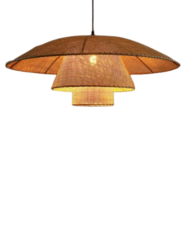 The Sol Lamp - Bamboo Weaving Chandelier