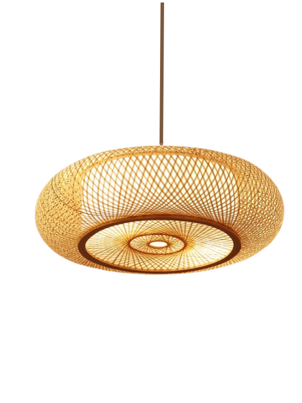 Zen Harmony - Bamboo Pendant Lamp