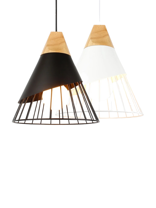 LoftWood - Industrial Modern Wood Pendant Lamp