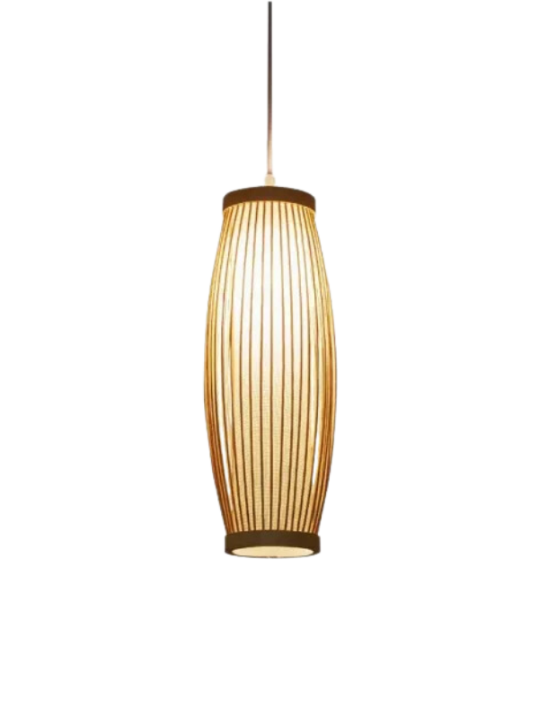 Oriental Bamboo Glow - Pendant Lampshade