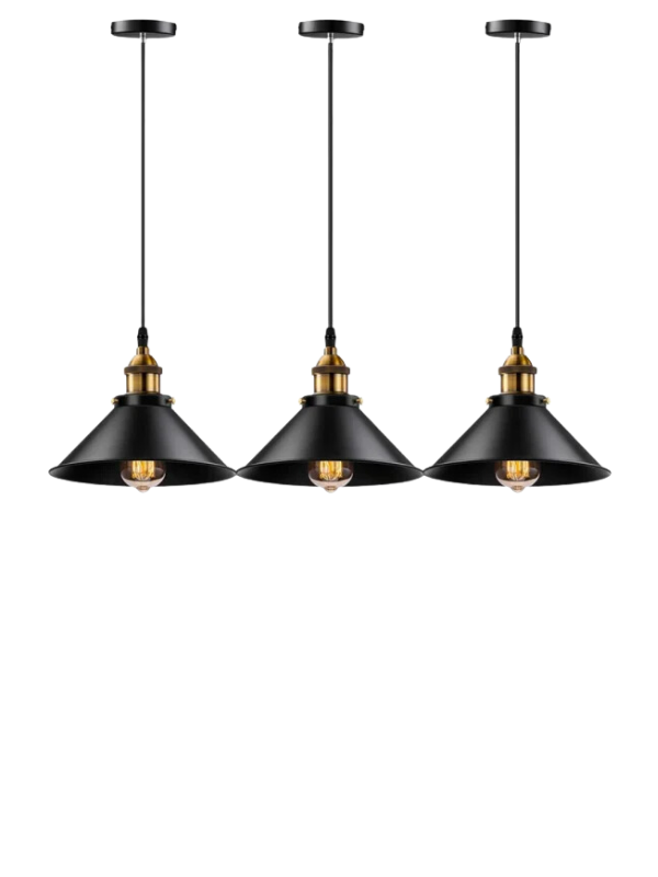 Industrial Nordic Charm - Vintage Ceiling Pendant