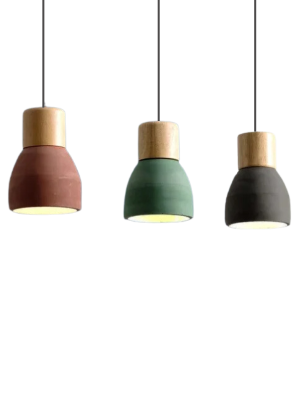 Concrete Charm - LED Chandelier Light