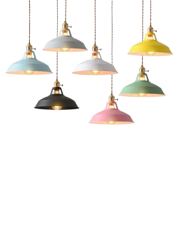 RetroColor - Vintage Industrial Pendant Lights