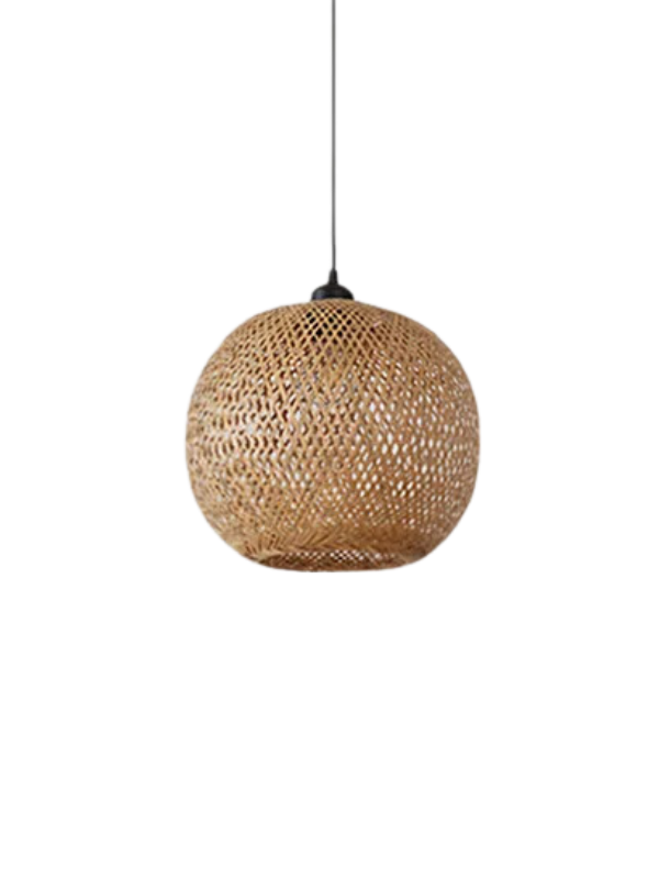 RattanSphere - Handwoven Ball Pendant Lampshade