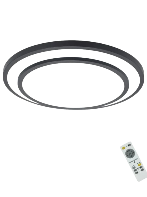 IllumiFlex - 48W Modern LED Ceiling Light with Remote Control