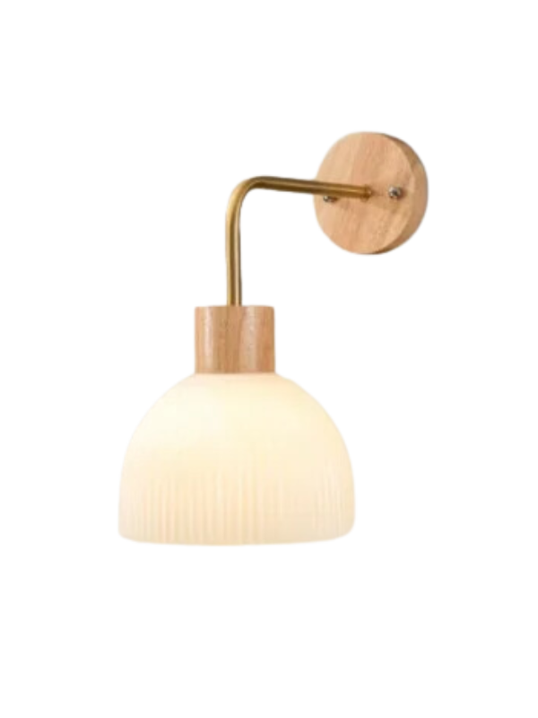 EuroGlass - Modern E27 Glass Wall Lamp