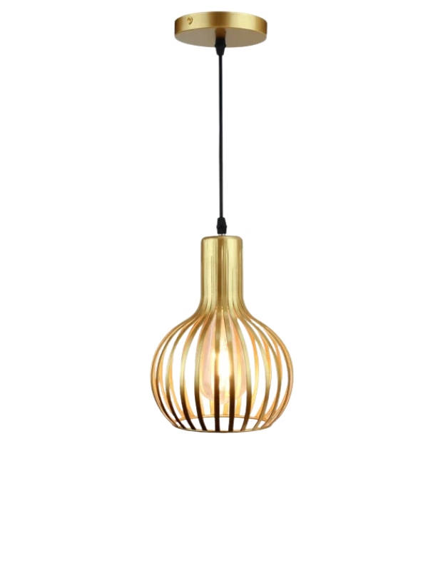 ClassicBrass Elegance - Antique Brass Metal Ceiling Pendant Light