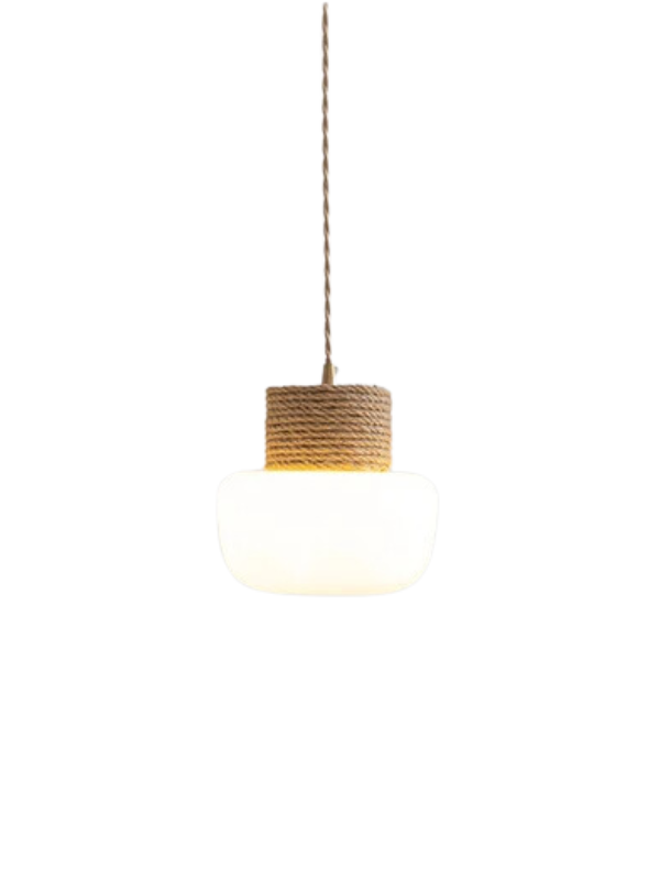 ZenLog - Japanese Style Sisal Rope Chandelier
