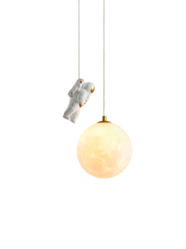 Cosmo Cadet: Modern Astronaut LED Pendant Light